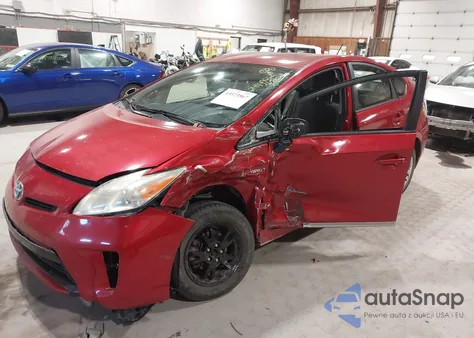 2012 Toyota Prius Three from USA, damaged, VIN JTDKN3DU6C1521120